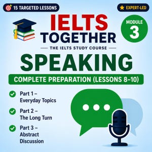 IELTS Speaking - Break Down the 6.5 Barrier - Preparation Bundle - 3 PDF Lessons