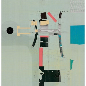 Abstract collage, Abstract composition 57 image 1