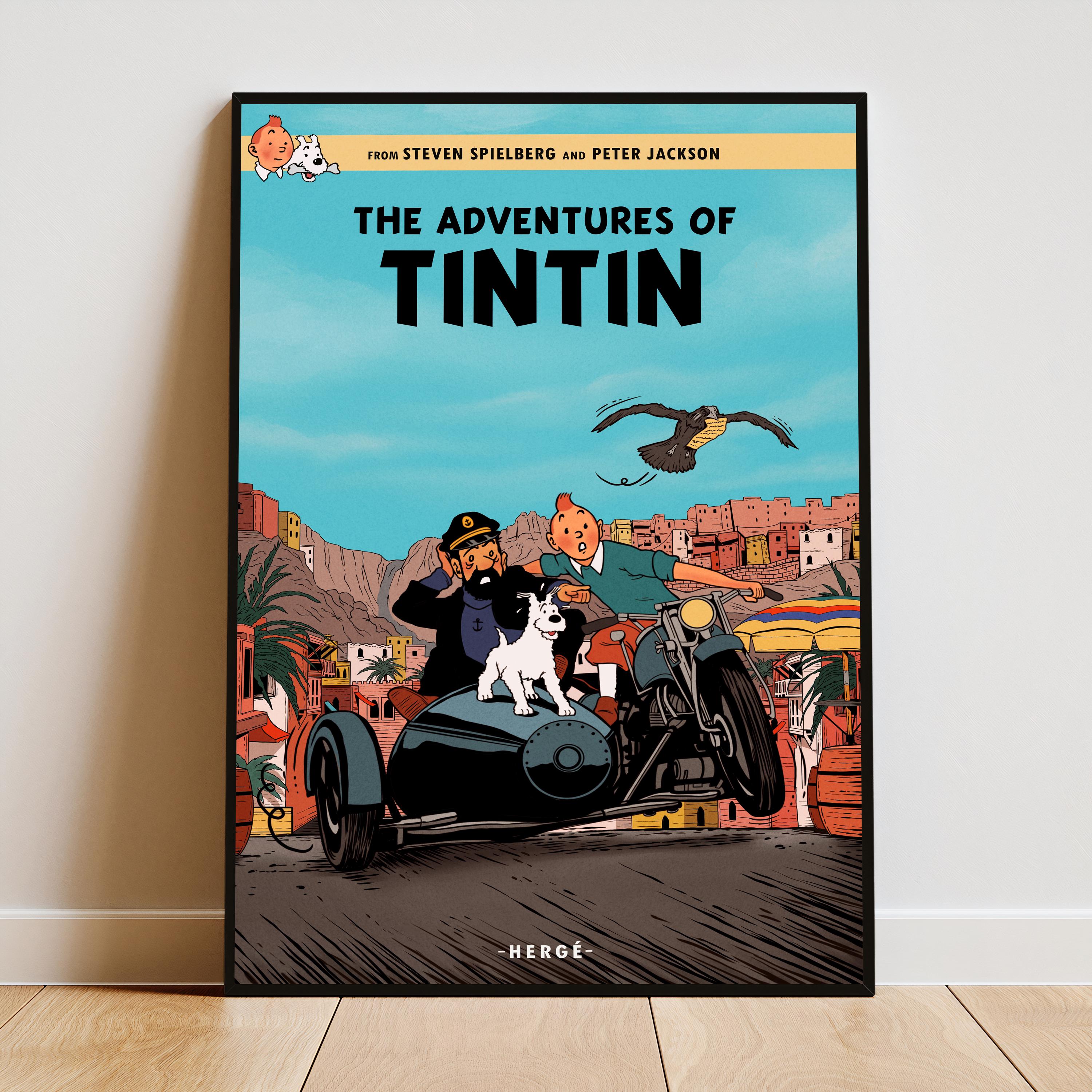 Tintin Poster - Etsy
