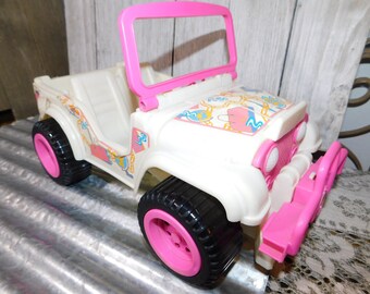 old barbie jeep