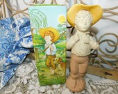 Avon Catch-A-Fish Collector Bottle, Field of Flowers Cologne, Avon Perfume Bottle, Collectible Bottles, Vintage Home Decor, )s