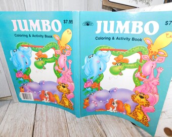 Download Jumbo Coloring Book Etsy