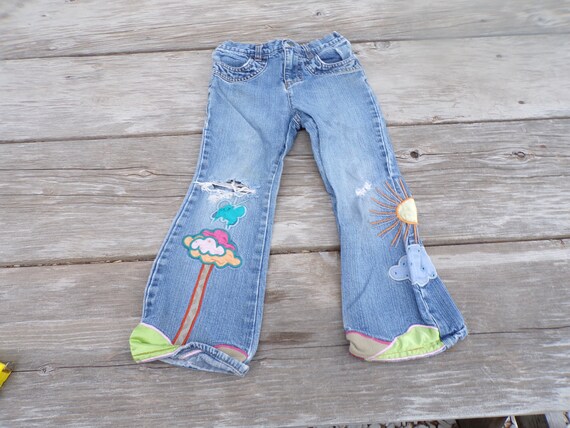 lEVIS, Mary Kate and Ashley Girl Torn Levi Pants,… - image 1