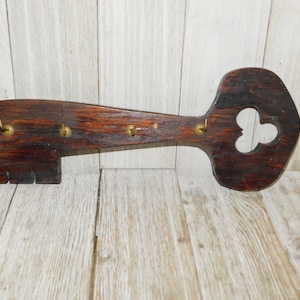 Wooden Key to hang Keys On, String Candles, Primitive Wood Key, Vint Home Decor, Home Decor, Entryway Key rack, Jewelry, Memories *
