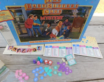 Babysitter Club Game Pieces, Vintage Game Replacement Pieces, Crafts, Daysgonebytreasures *y