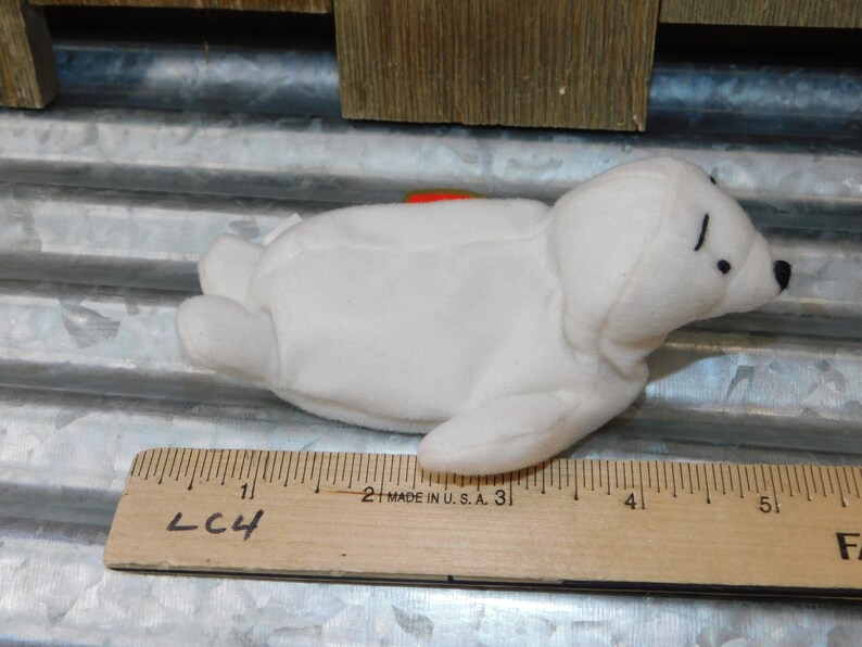 Tiny Ty Beanie Baby White seamore Seal Vintage Ty Stuffed | Etsy