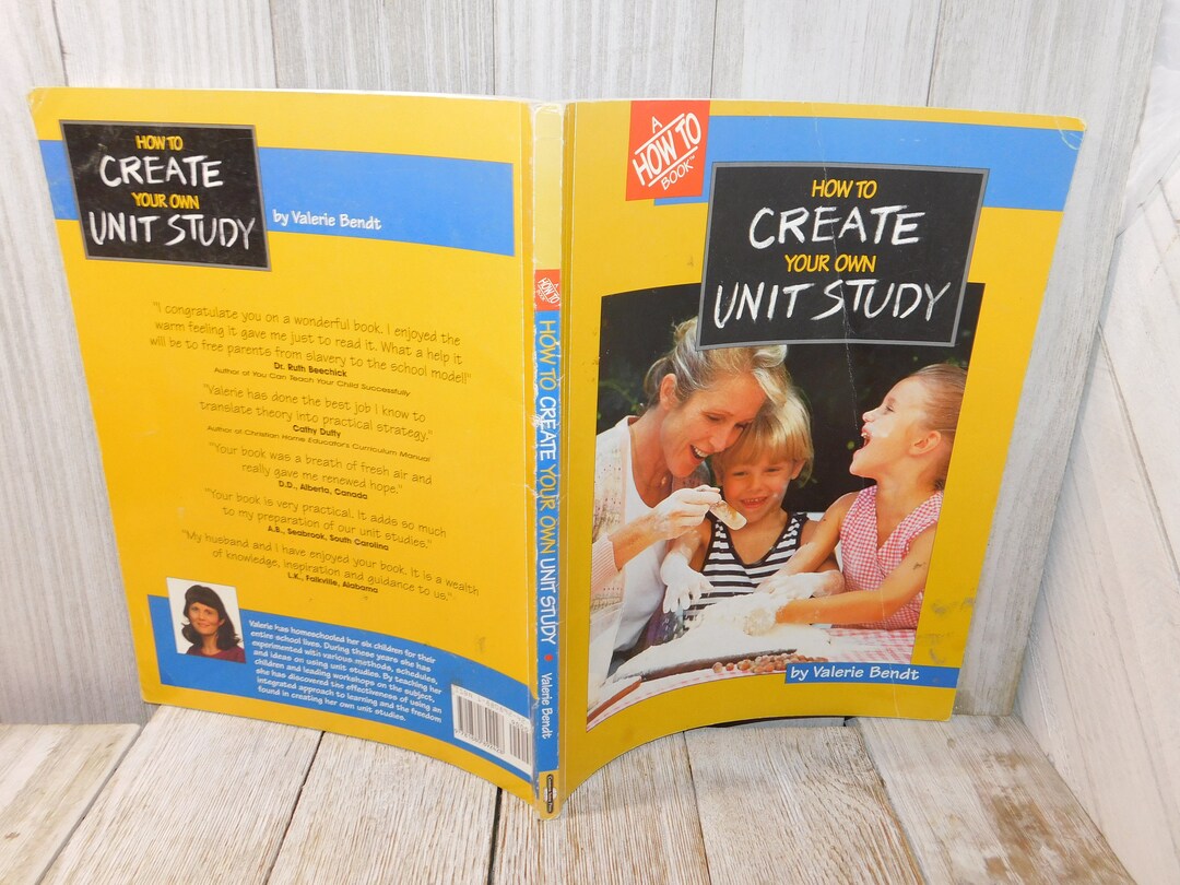 How to Create Your Own Unit Study by Valerie Bendt A Etsy