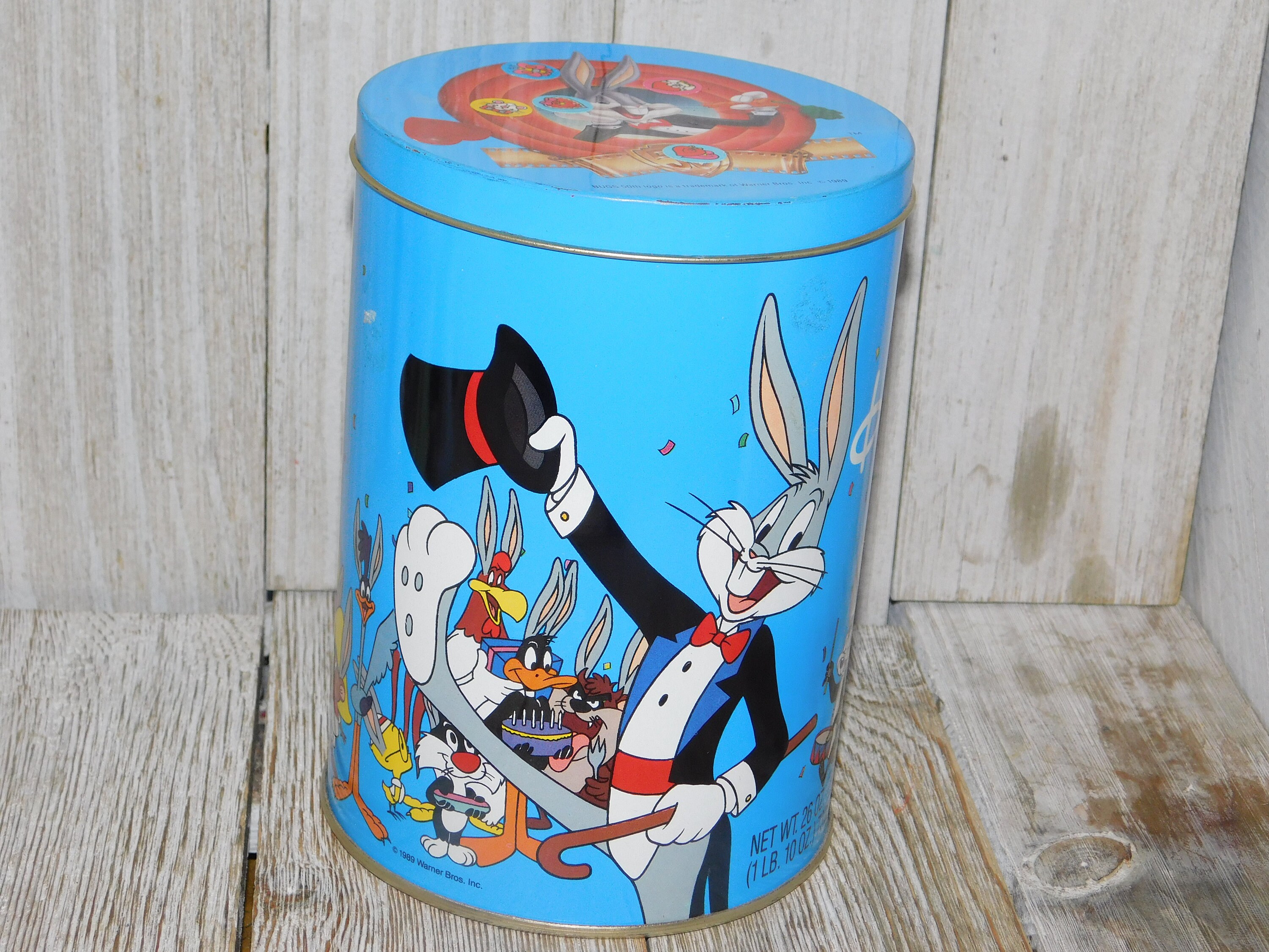 Happy Birthday Bugs Bunny Can Brachs Candy 89, Bugs Bunny
