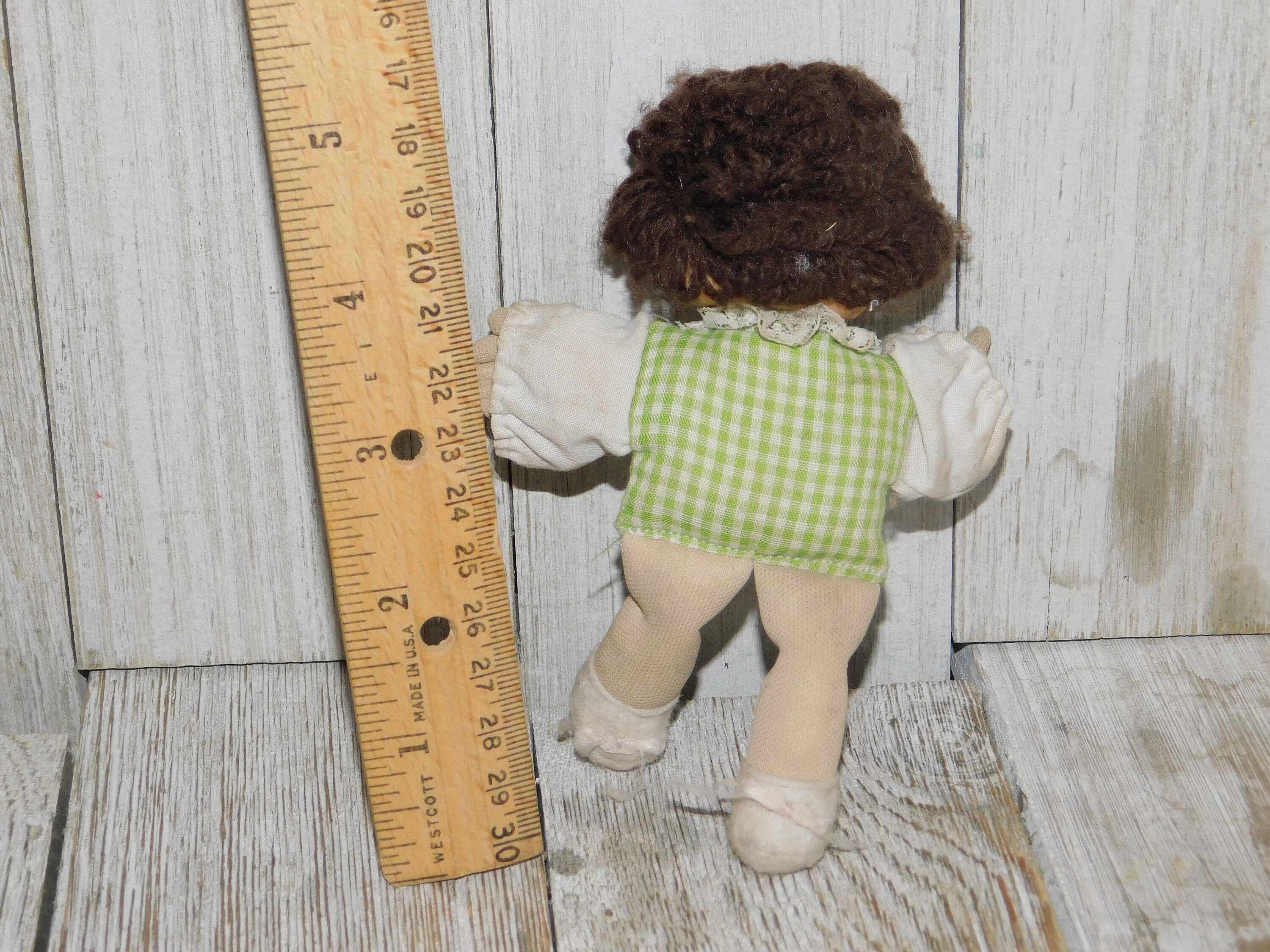Vtg Cabbage Patch Doll Xavier Roberts Small Cloth Cabbage Etsy