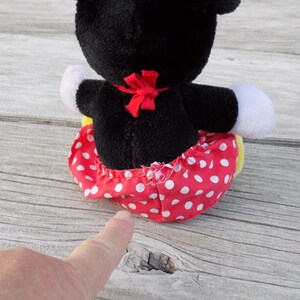Minnie Mouse Plush, Vintage Plush, Vtg Stuffed Animals, Small Minnie Mouse, Memories, Gift, Prop, Daysgonebytreasures * image 8