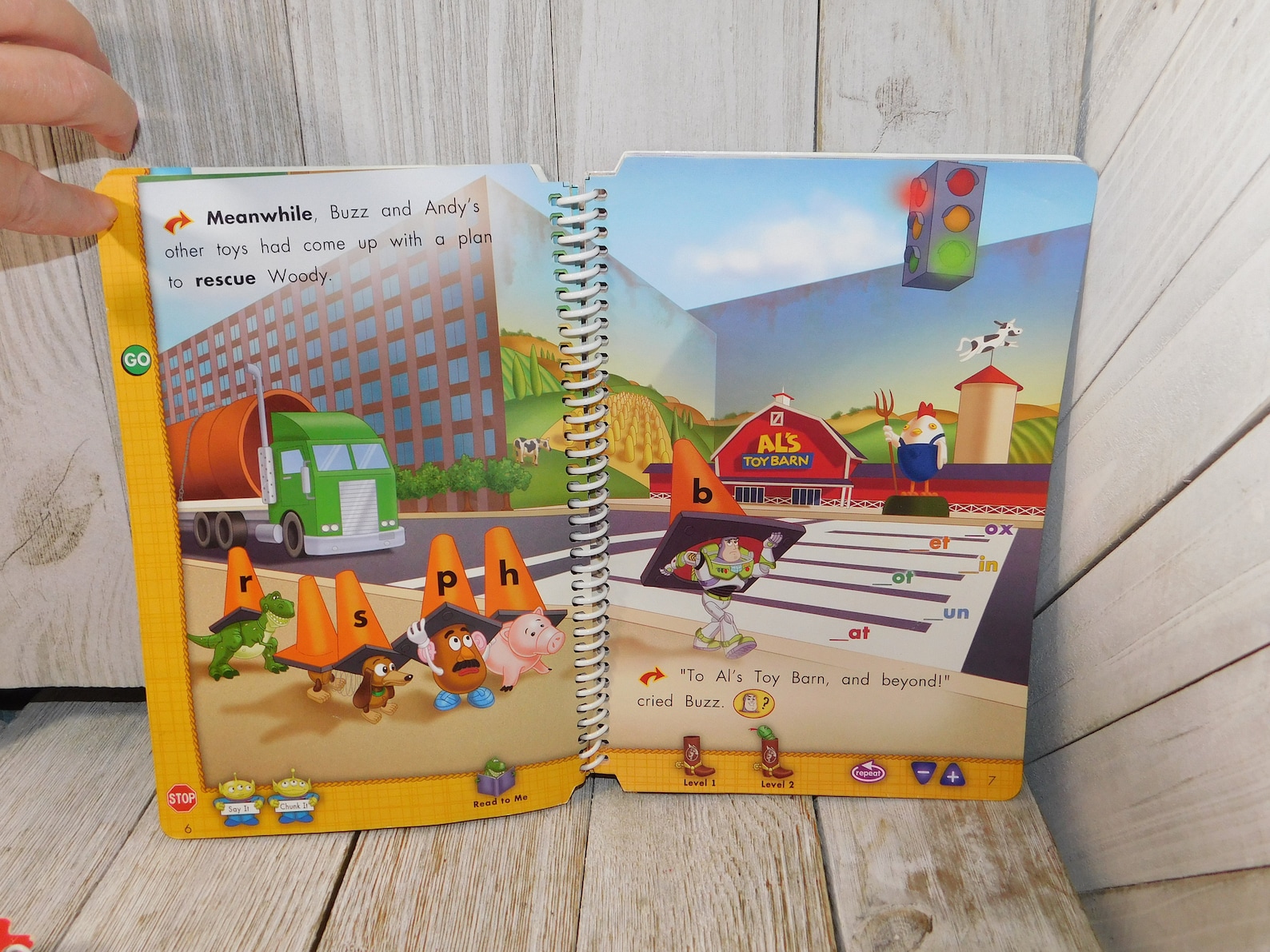 Leapfrog Leappad Toy Story 2 Disney Pixar Reading Etsy