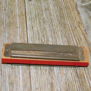HARMONICA Vintage Small Toy, Vintage Musical Instrument, Musical Toys, Childhood Memories, Gift, Prop, Daysgonebytreasures *y