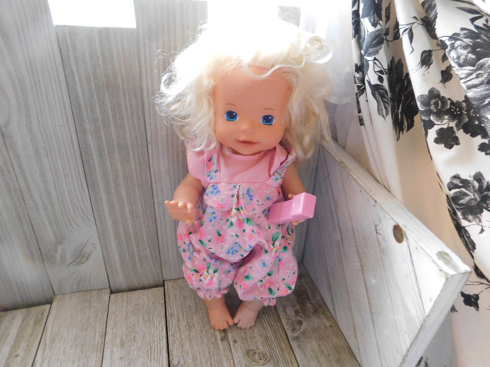 Vintage Talking Doll With Phone by Mattel 1994 Remake of Etsy