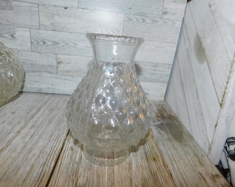 Vintage Clear Tulip Shade, Tall Tulip Shade, Vint Home Decor, Home Decor, Country Decor, Farm House Decor, Memories, Daysgonebytreasures