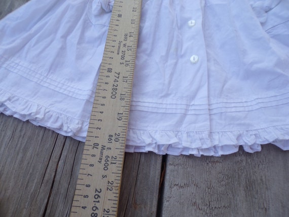 Vtg Little Girl Sleeveless Dress, Embroidery Dres… - image 8
