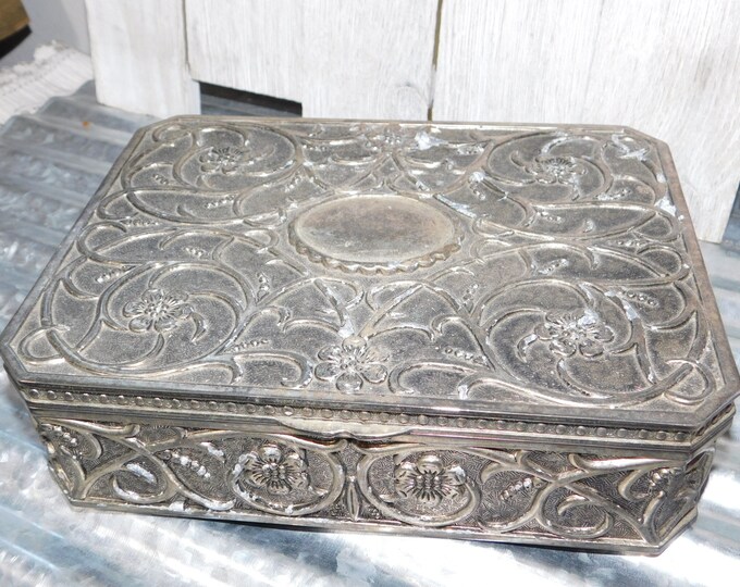 Godinger Ornate Jewelry Box 1992 Beautiful Ornate Jewelry Etsy