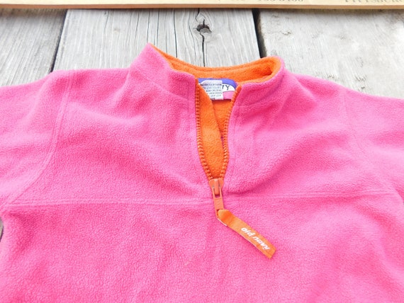 Vtg Girl Old Navy Sweater Fuchsia Pink Old Navy S… - image 3