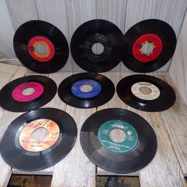 Vtg 45 Records YOUR CHOICE Listing, The Evenly Brother The Platters Glen Campbell Johnny Hurricane Glen Marshall Prop Daysgonebytreasures