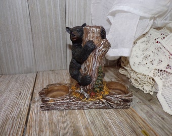 Vtg Black Bear Figurine Black Bear Forest, Cabin Decor, Rustic Decor,  Mountains, Wilderness, Country Decor Farmhouse Daysgonebytreasures *y