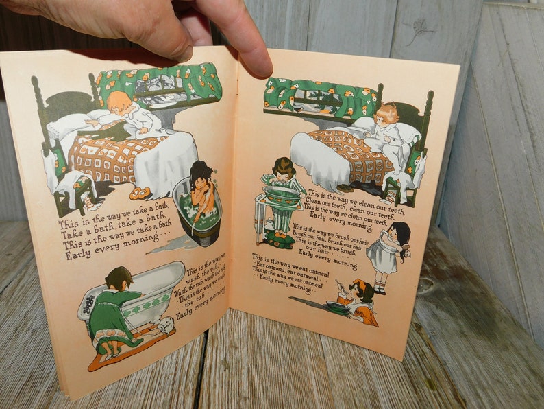 Metropolitan Mother Goose Small Paperback Book, Preschooler Book, Vintage Home Décor, Gift, Childhood Memories, Daysgonebytreasures, ** afbeelding 4