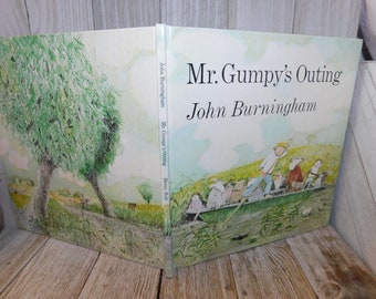 Vtg Mr Gumpy's Outing, By John Burningham, Vintage Childs Book, Vintage Children Book, Vintage Book, Memories, Gift, Daysgonebytreasures *