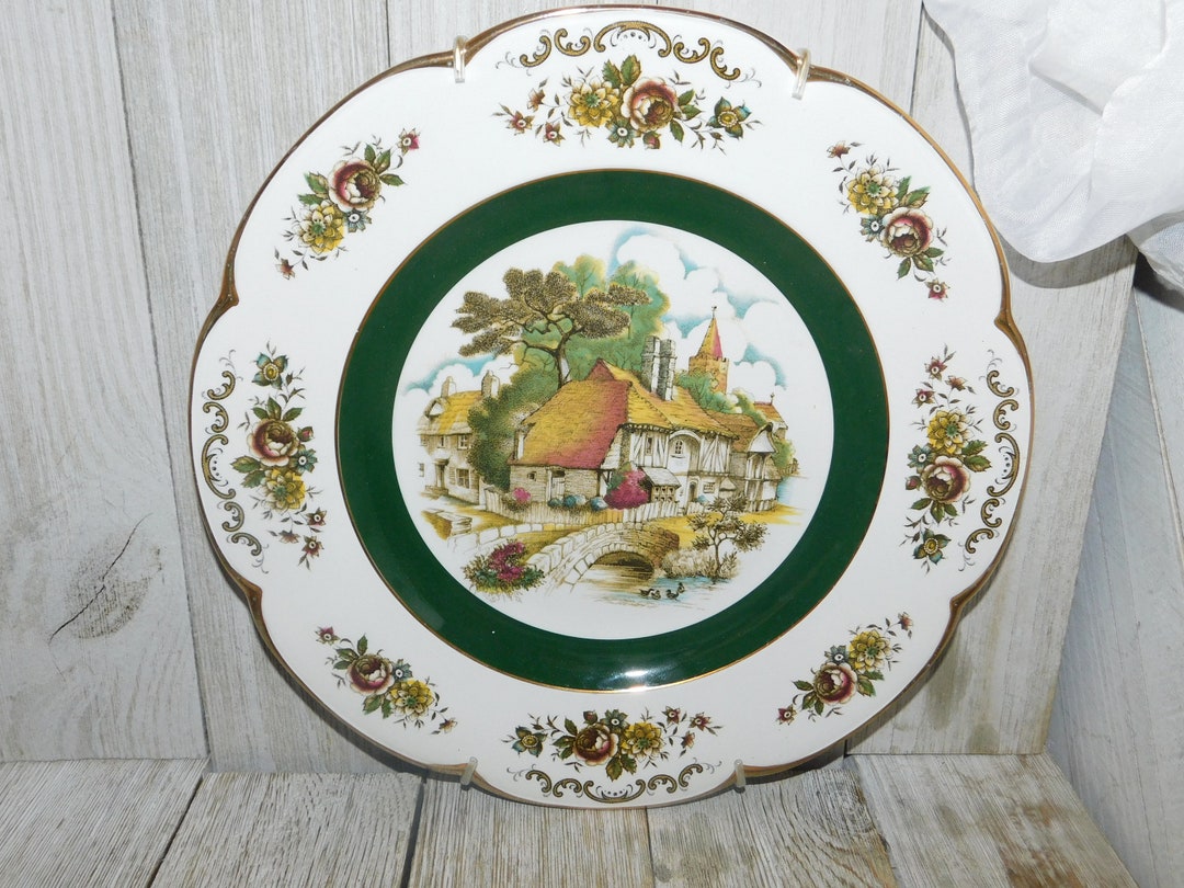 Ascot Service Plate by Wood and Sons England, Country Cottages, Wall ...