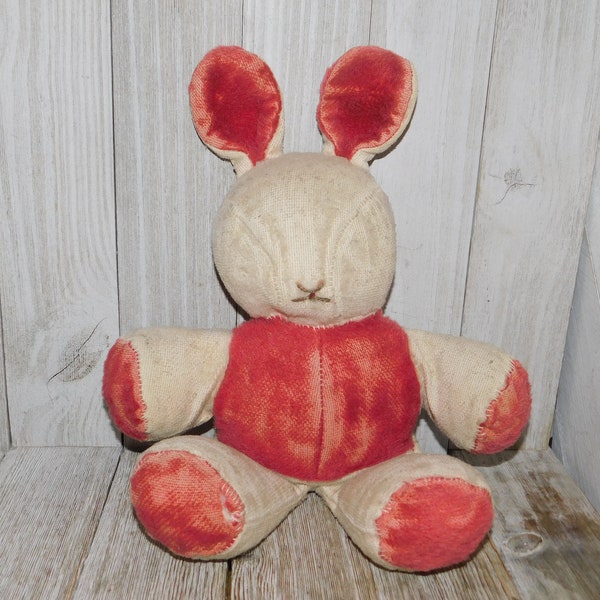 Antique Stuffed Rabbit Etsy
