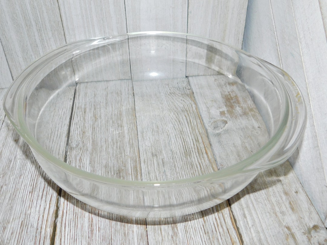 Vintage Medium Pyrex Clear Kitchen Large Bowl, Vintage Pyrex Bowl ...
