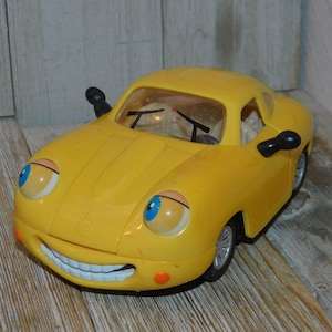 Chevron Casey Coupe 1999 Car, Chevron Toy Car Chevron Gas Station Vintage Toy Car, Toy Face Cars Memories Gift Prop Daysgonebytreasures *y