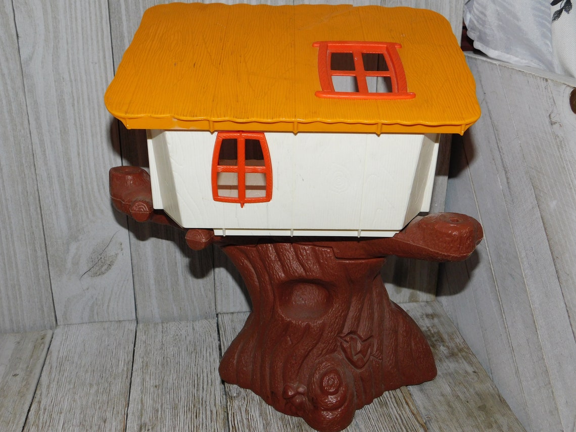 Vintage Weebles Tree House Weebles House Tree House Toy Etsy