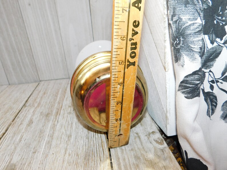 Vintage Oil Lamp Base Brass Oil Lamp Base Vintage Brass Etsy