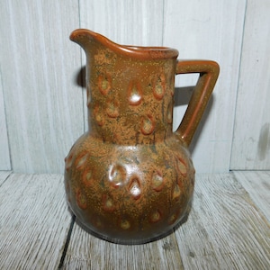 Pottery Pitcher, Vtg Pottery, Vtg Pitcher, Country Decor, Farmhouse Decor, Western Vintage Home Decor Prop Memories, Daysgonebytreassures *y