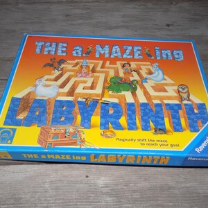 The A Amazing Labyrinth Game Board, Game Box w Game Tray ONLY Not a Complete Game Memories Craft Daysgonebytreasures