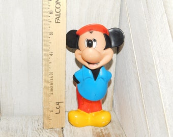 Mickey Mouse, Rubber Mickey Mouse, Vintage Disney Toys, Gift, Prop, Disney, Toys, Daysgonebytreasures *y