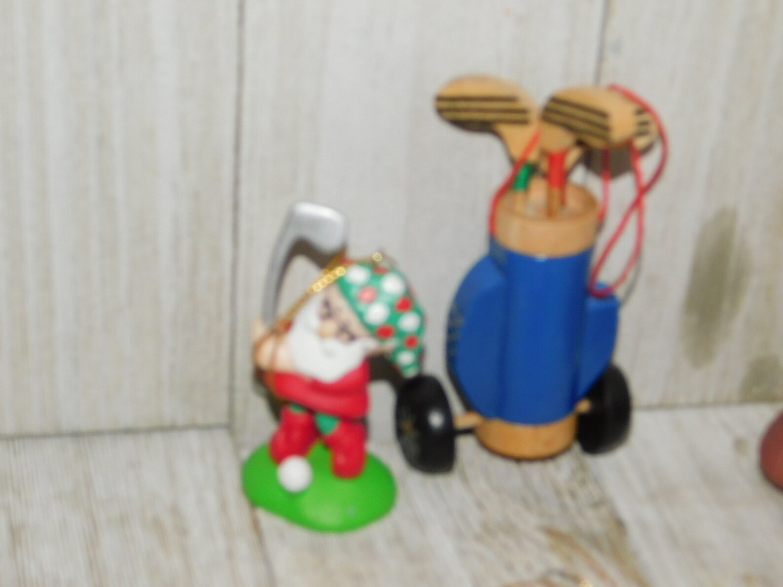 Vintage Golf Decorations Golf Figures Golfing Vintage Home Etsy