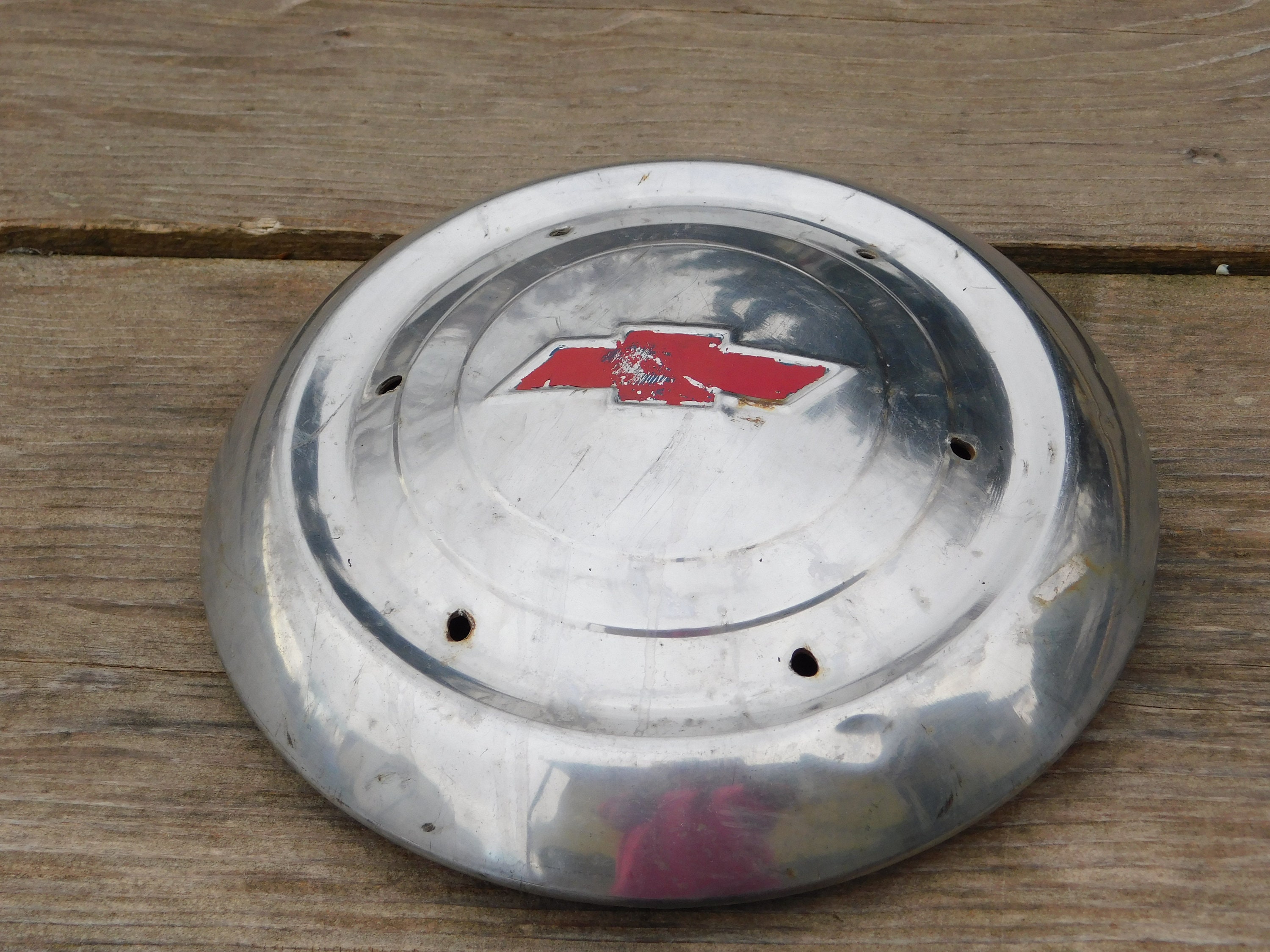 Vintage Chevy Hubcap Wheel Cover 1940 S Vintage Hubcap Wheel Cover Car Accessories Chevy Cars Gift Daysgonebytreasures D Etsy