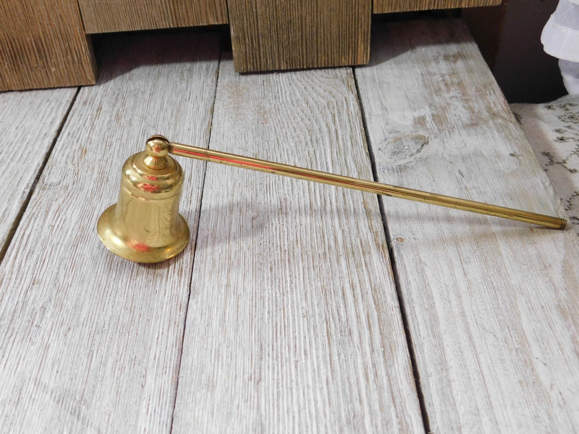 Brass Candle Snuffer Long Handle Candle Snuffer Candles Etsy
