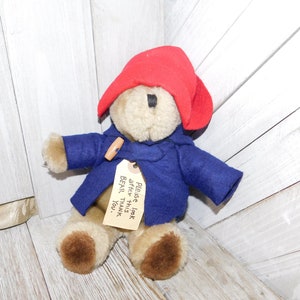 Paddington Bear 1975 Eden Toys Paddington Stuffed Plush Bear 1981 Vtg Teddy Bear Vtg Bear Vtg Stuffed Toys Memories Daygonebytreasures *