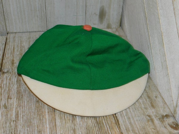 Childs Green Medium Baseball Cap, Green Baseball Cap,  Baseball Cap, Vtg Baseball Cap, Vtg Cap,  Memories, Gift, Daysgonebytreasures *