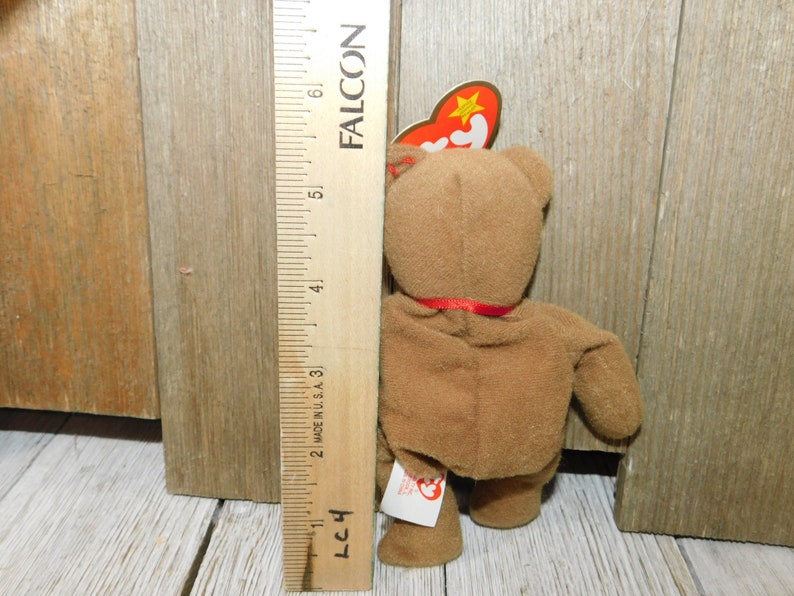 Vintage Stuffed Animal Vintage Toys, Tiny Ty Britannia Bear 1999 Vintage Ty Stuffed Animal Vintage Ty Stuffed Bear