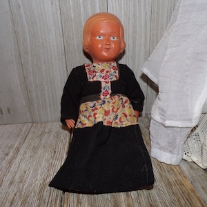 European Celluloid Baby Doll, Antique Doll, NEEDS REPAIR, Vtg Doll, Vtg Toys, Memories, Gift, Daysgonebytreasures