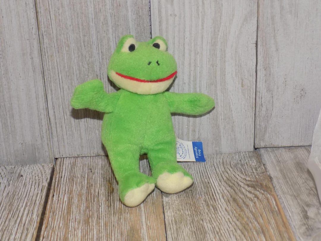 Build A Bear, Friendly Frog, Green Frog, Plush Animal, Stuffed Animal ...