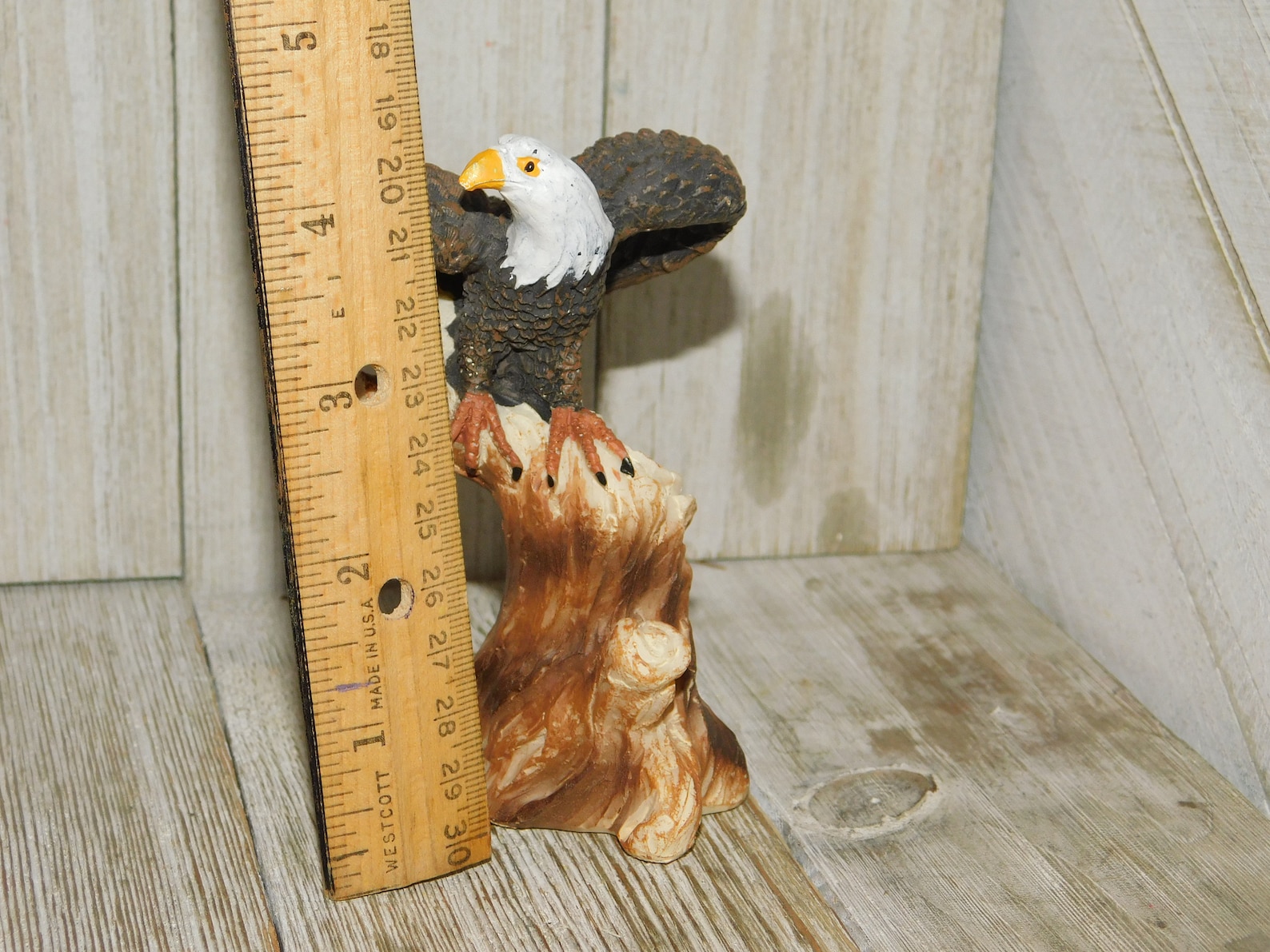 Vintage Small Eagle Figurine Eagle Bird Figurines Fathers Etsy