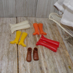 Fashion Doll Boots YOU PICK  Listing Doll Clothes, Vtg Doll Clothes, High Top Doll boots, Vtg Toys, Memories, Gift, Daysgonebytreasures *y