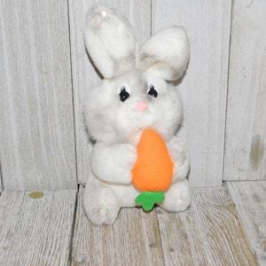 Embrace Bunny Rabbit Toys Stuffed Toy Bunny Rabbit, Vtg Stuffed Toys, Vintage Plush Toys, Vintage Toys Memories Daysgonebytreasures**