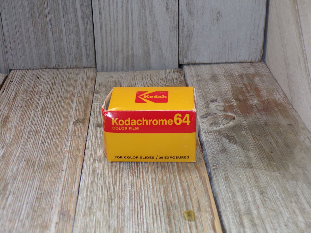 Kodachrome 64 Film in Box Un Opened, New Old Stock, VINTAGE Camera