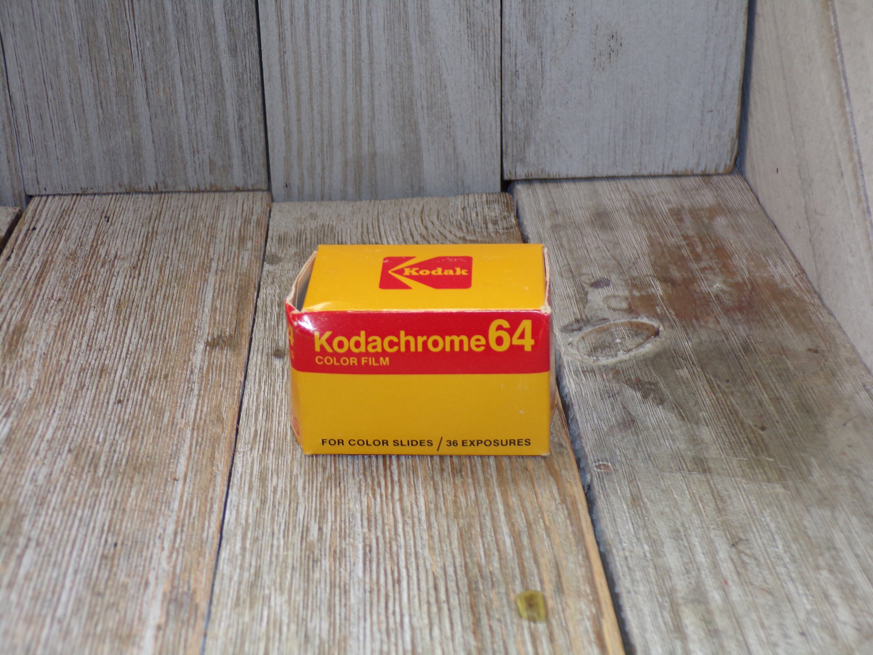Kodachrome 64 Film in Box Un Opened, New Old Stock, VINTAGE Camera