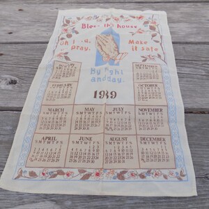 1989 Calendar - Etsy