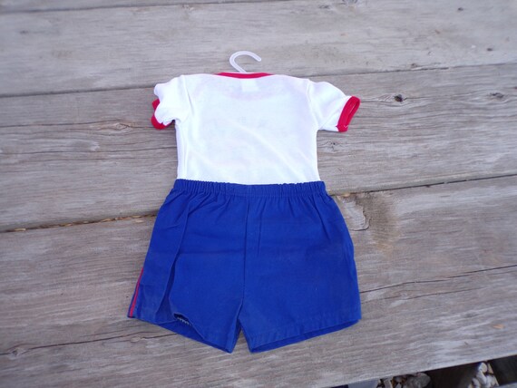 Vtg Short Set, Childs New Old Stock Short Set, Wo… - image 4