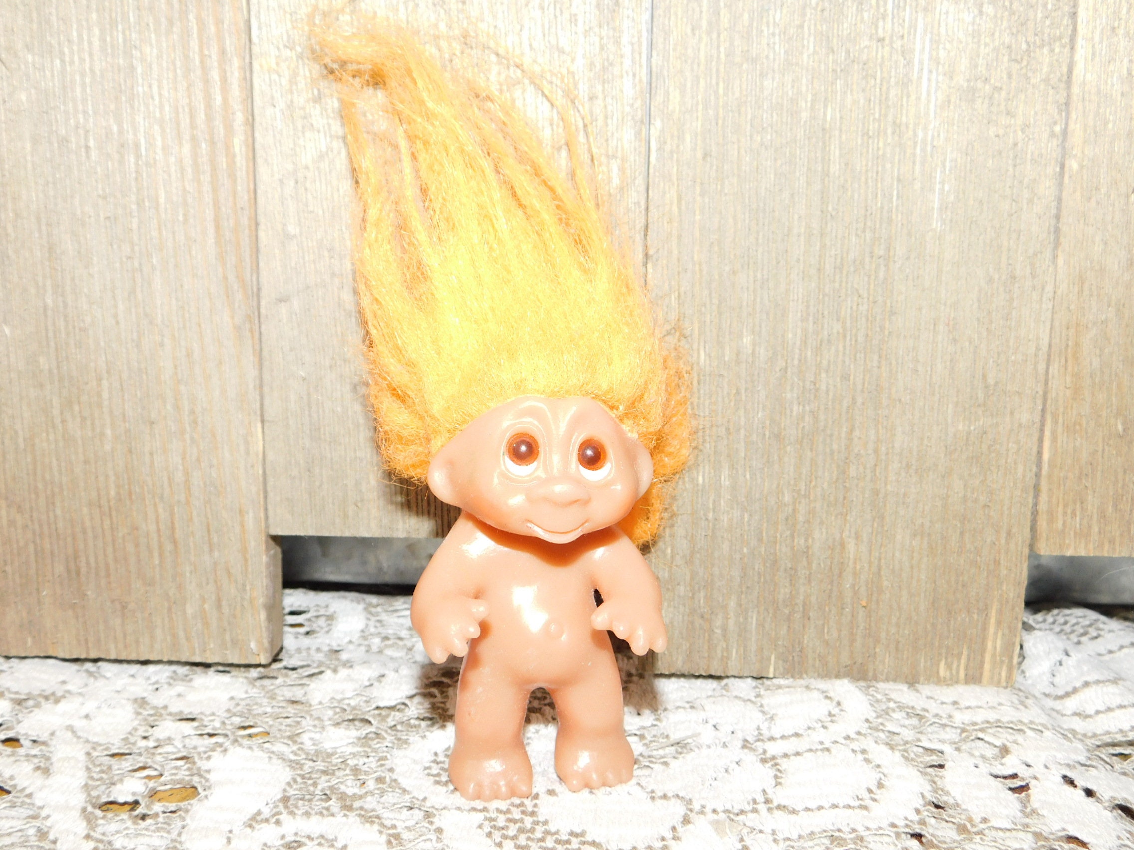 Vintage Orange Hair Troll Doll - wide 7